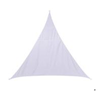 Voile d'ombrage Hesperide Toile solaire 5x5x5m luxe Hespéride Curacao blanc
