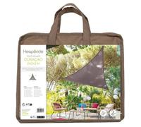 Hespéride Voile d'ombrage triangulaire Curacao taupe 2x2x2 m polyester