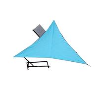 Voile d'ombrage Triangulaire en Ester Oxford | Multicolore 3x3x3.0M: Jardin de camping patio arrière-cour(C)
