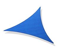 Voile d'ombrage triangulaire en tissu polyéthylène haute densité résistant aux UV - Imperméable - Pour balcon, jardin, terrasse, camping - Avec dragons et cordon (12, 4,5 x 4,5 x 4,5 m)