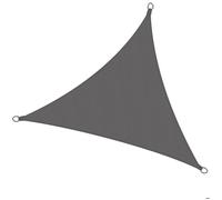 Voile d'ombrage triangulaire étanche 3x3x3m SolVision PS9, Anthracite