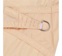 Voile d'ombrage triangulaire imperméable 2 m/3 m/4 m/5 m/6 m - Pour jardin, terrasse, couleur crème, parfait pour la protection solaire et un attrait esthétique