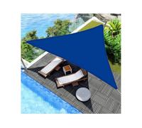 Voile d'ombrage triangulaire imperméable anti-UV parfait pour jardin, terrasse, balcon, piscine et véranda pour une protection ultime et style