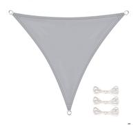 Linxor - Voile d'ombrage triangulaire imperméable et anti-UV