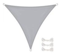 Linxor - Voile d'ombrage Triangulaire imperméable et Anti-UV - 3 Tailles et 2 Coloris