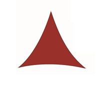 Voile d'ombrage triangulaire imperméable pour extérieur, terrasse, jardin, balcon, camping, tente d'ombrage résistante aux UV pour protection de l'arrière-cour et de la terrasse