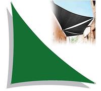 Voile d'ombrage triangulaire imperméable pour terrasse, jardin, 4 x 4 x 5,7 m, avec kit d'installation pour une installation facile