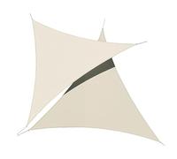 Voile d'ombrage triangulaire imperméable - Tissu Oxford durable Bloque 95 % des rayons UV Différentes tailles et formes pour tous les espaces extérieurs Parfait pour les terrasses, jardins et piscines