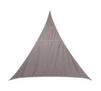 Voile d'ombrage Triangulaire (L5m) Curacao Taupe