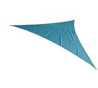 Voile d'ombrage triangulaire - Polyester - Bleu - 180g/m2 - 3,6m
