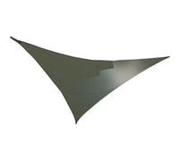 Voile d'ombrage triangulaire SERENITY - 3,60 x 3,60 x 3,60 m - Kaki - Jardiline Kaki G