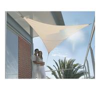 Jardiline Voile d'ombrage triangulaire Serenity 5x5 m Polyester Protection anti-UV Sable