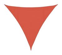 Voile d'ombrage triangulaire vert foncé, 3 x 4 x 4 m, protection UV, pour jardin, terrasse, tissu d'ombrage résistant à la moisissure, bloque la lumière directe du soleil.