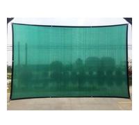 Voile d'ombrage verte respirante pour chantiers de construction, voile d'ombrage en maille pour pergolas/terrasse 5 x 7 m Protection UV Auvent extérieur