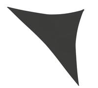 Voile d'ombrage - vidaXL - 2,5x2,5x3,5 m - PEHD 160 g/m² - Résistant aux UV - Anthracite