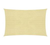 Voile d'ombrage - vidaXL - Beige - 2x3,5 m - Protection UV - Perméable à l'eau Beige G