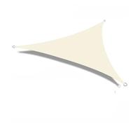 Voile d'ombrage, Voile D'ombrage Triangulaire for L'extérieur avec Corde Beige Gris, Plusieurs Tailles(Beige Set,300x300x430cm)