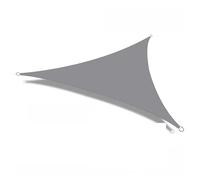Voile d'ombrage, Voile D'ombrage Triangulaire for L'extérieur avec Corde Beige Gris, Plusieurs Tailles(Grey Set,300x300x430cm)