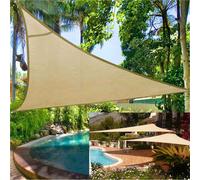 Voile D'Ombrage Voile Triangle 5x5x5 Rectangle Solaire Jardin Terrasse Balcon