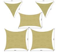 Voile d'ombrage Voiles de protection solaire Voile Extérieur Sun Abri