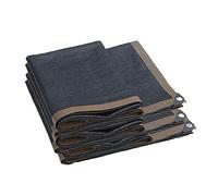 Voile d'ombrage WXYZ Noir crypté épaissi clefshade crypté avec des Trous pour Une Installation Facile, Grande Voiture de Voitures parasols (Size : 12x12m)