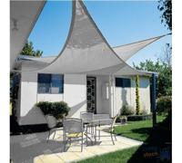 Voile D'Ombre Triangulaire Couleur Blanche MT 3,6x3,6x3,6