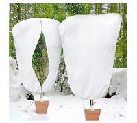 voile hivernage plante exterieur，Blanche,prêt à l'emploi voile hivernage, protège Contre Le Froid housses de protection pour plantes (Color:3 PCS,Size:31.5 * 39.3in)