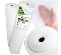 Voile Horticole Protection des Plantes 3,2 x 100m Semis 17g Blanc Couverture Accélérateur de Croissance Récoltes UV Plates-Bandes Légumes Bâche Jardin Anti Insecte Potager
