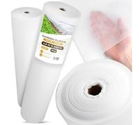 Voile Horticole Protection Plantes Hiver Printemps 1,6 x 100m Blanc Couverture 30g Récoltes Accélérateur de Croissance UV Légumes Bâche Jardin Anti Insecte Potager Contre Le Froid