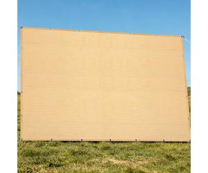 Voile Ombrage 160 x 300 cm Anti UV Filet D’Ombrage Rectangulaire Plusieurs Tailles pour Serre Jardin Couverture Potager Terrasse, Couleur Crème