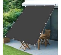 Voile Ombrage 310x380cm Imperméable, Ombrage, UV Protection 98%, Solaire Solaire Balcon Toile Plusieurs Tailles et Coloris pour Jardin, Terrasse, Balcon, Extérieur, Gris Foncé