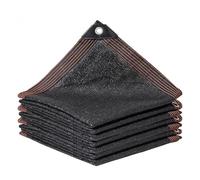 Voile Ombrage 3x3 avec Oeillets Filet d'ombrage Toile d'ombrage Imperméable Rectangulaire 3x4 Filets de Balcon Filet de Protection Contre Le Vent,black-5x6m