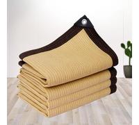 Voile Ombrage 5x5 Bache pour Pergola avec Oeillets Voile D Ombrage Filet de Protection Voile d' ombrage Filet D'isolation Thermique Filet D'intimité Balcon,beige-3x6m