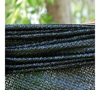Voile Ombrage 6x4 Sable Voiles d'ombrage pour Patio Tissu d'ombrage Toile pour Pergola bache Soleil Filets de Balcon Filet de Protection Contre Le Vent,black-3x6m