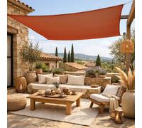 Linxor - Voile d'ombrage carré pour terrasse, Jardin, Toile imperméable et résistant UV - Plusieurs Tailles et Coloris