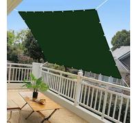 Voile Ombrage Rectangulaire 1.7 x 2.1 cm Protection 95% UV Imperméable Rectangulaire Multi Couleur et Taille Voile Ombrage pour en Plein Air, Jardin, Terrasse, Vert Foncé