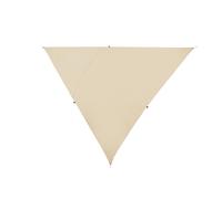 Voile Ombrage Triangle 300 X 300 X 300 Cm Blanc Cassé Lukka Blanc