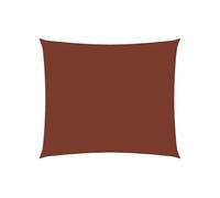 Voile parasol Tissu Oxford rectangulaire 2,5x3,5 m Terre cuite