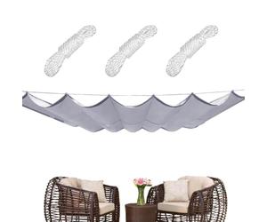 Voile Pare- ondulée rétractable - Ensemble de Tissus pour auvent de p | Auvent Pare- Ondulé Réglable Avec Système De Cordon De Traction Et Crochets. Toile D'ombrage Imperméable Et Protectrice