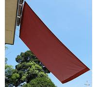 Voile Pare-Soleil Rectangle Imperméable à l'eau Patio Sun Chalkboard Windproof with Free Rope Perfect for The Outdoor Lawn Garden