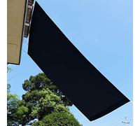 Voile Pare-Soleil Rectangle Imperméable à l'eau Patio Sun Chalkboard Windproof with Free Rope Perfect for The Outdoor Lawn Garden