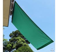 Voile Pare-Soleil Rectangle Imperméable à l'eau Patio Sun Chalkboard Windproof with Free Rope Perfect for The Outdoor Lawn Garden