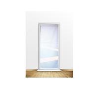 Soleil d'ocre, Dolly Voile pour Porte Fenêtre, Polyester, Blanc, 70x200 cm