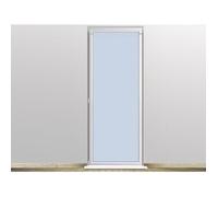 Voile pour porte fenêtre 70x200 cm DOLLY bleu Bleu