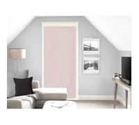 Soleil d'ocre, Dolly Voile pour Porte Fenêtre, Polyester, Rose, 70x200 cm