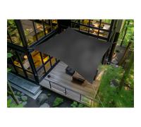 Voile d'ombrage rectangulaire RIVAGE Grège - 4 x 3 m - Qualité Premium Jardiline G