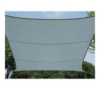 VOILE SOLAIRE - CARRÉ - 5 x 5 m - COULEUR : GRIS ARDOISE CLAIR G