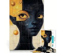 Voile Solaire Puzzle de 1000 pièces pour Adultes Cadeau Stimulant pour l'esprit Jeu de Loisirs Facile Découpe précise Cadeau spécial (38x52cm)
