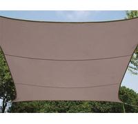 Voile solaire rectangulaire 2 x 3 m couleur: gris taupe