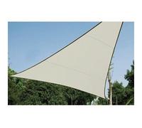 VOILE SOLAIRE - TRIANGLE - 3.6 x 3.6 x 3.6 m - COULEUR: CREME